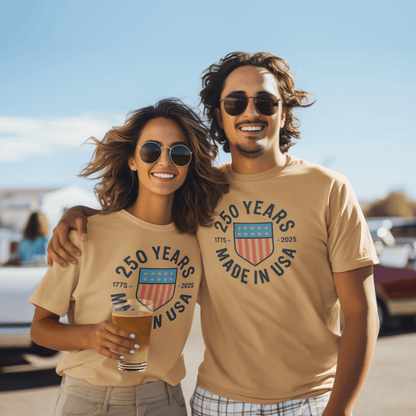 Made in the USA: 250-Year Heritage Shield - Tee