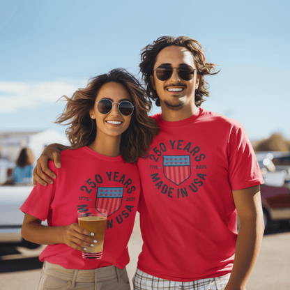 Made in the USA: 250-Year Heritage Shield - Tee