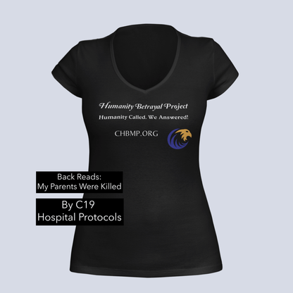 Parents Killed by Protocol - CHBMP - Ladies V-Neck