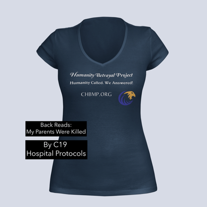 Parents Killed by Protocol - CHBMP - Ladies V-Neck