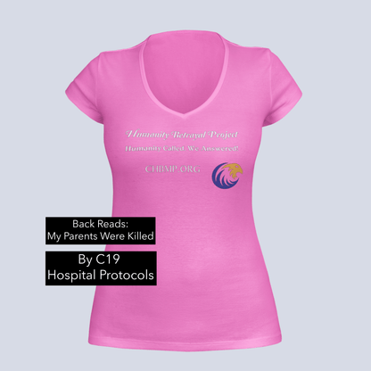 Parents Killed by Protocol - CHBMP - Ladies V-Neck