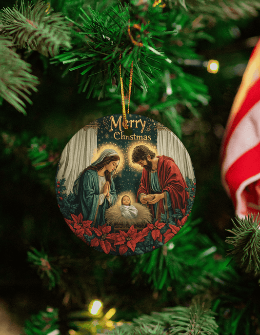 Glorious Nativity Ornaments (4 designs)