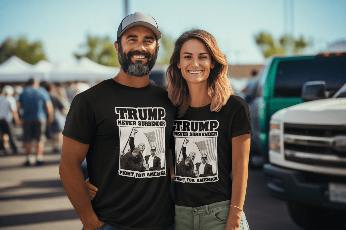 Trump! Never Surrender! - Unisex T-Shirt