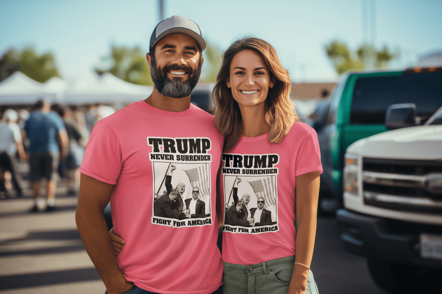 Trump! Never Surrender! - Unisex T-Shirt