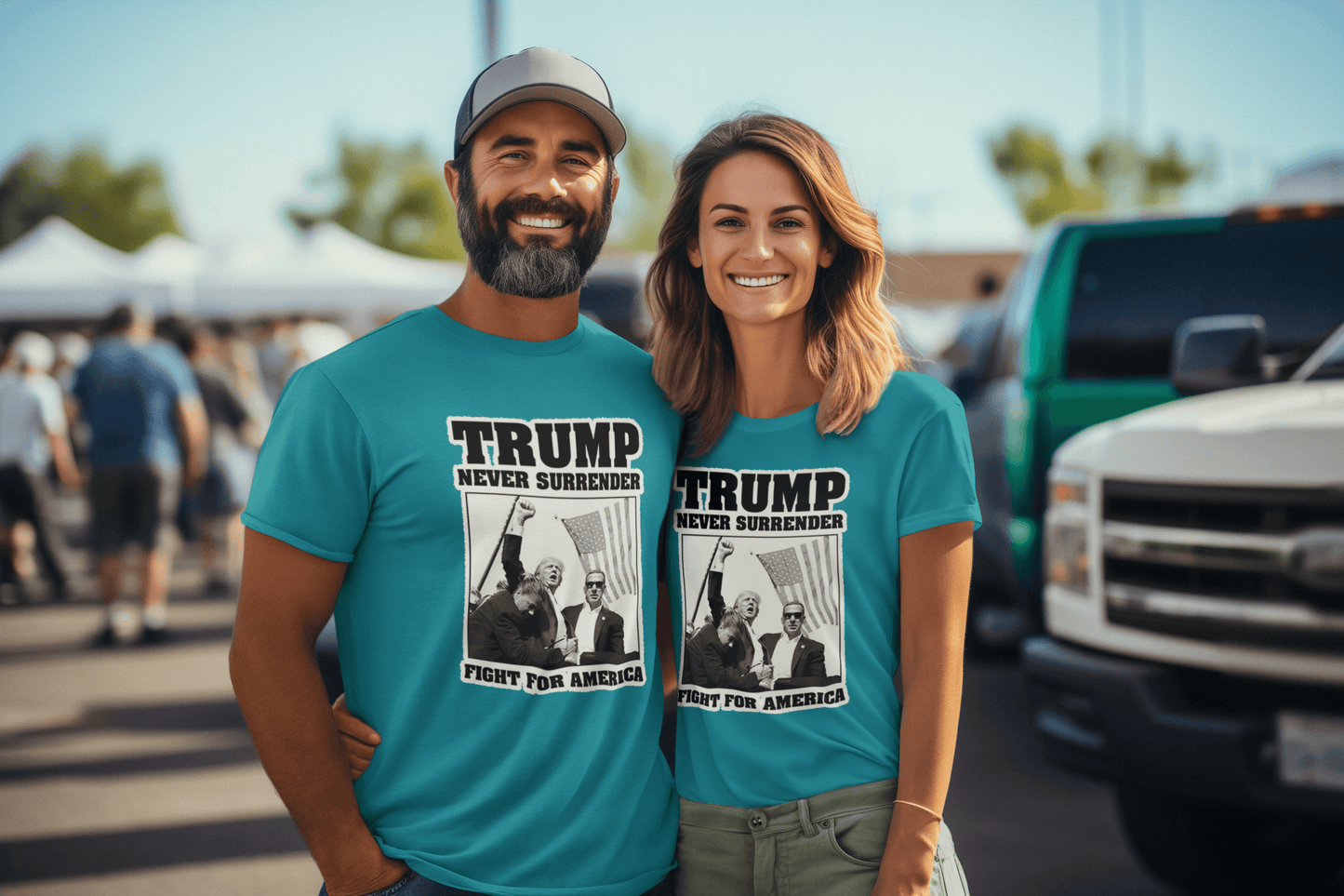 Trump! Never Surrender! - Unisex T-Shirt