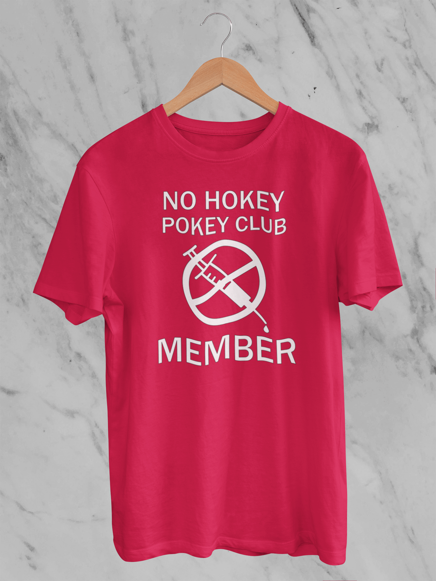 No Hokey Pokey Club Member T-Shirt - Unisex