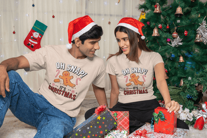 Oh Snap! It's Christmas - T-Shirt Unisex
