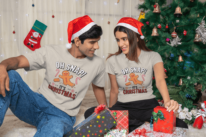 Oh Snap! It's Christmas - T-Shirt Unisex