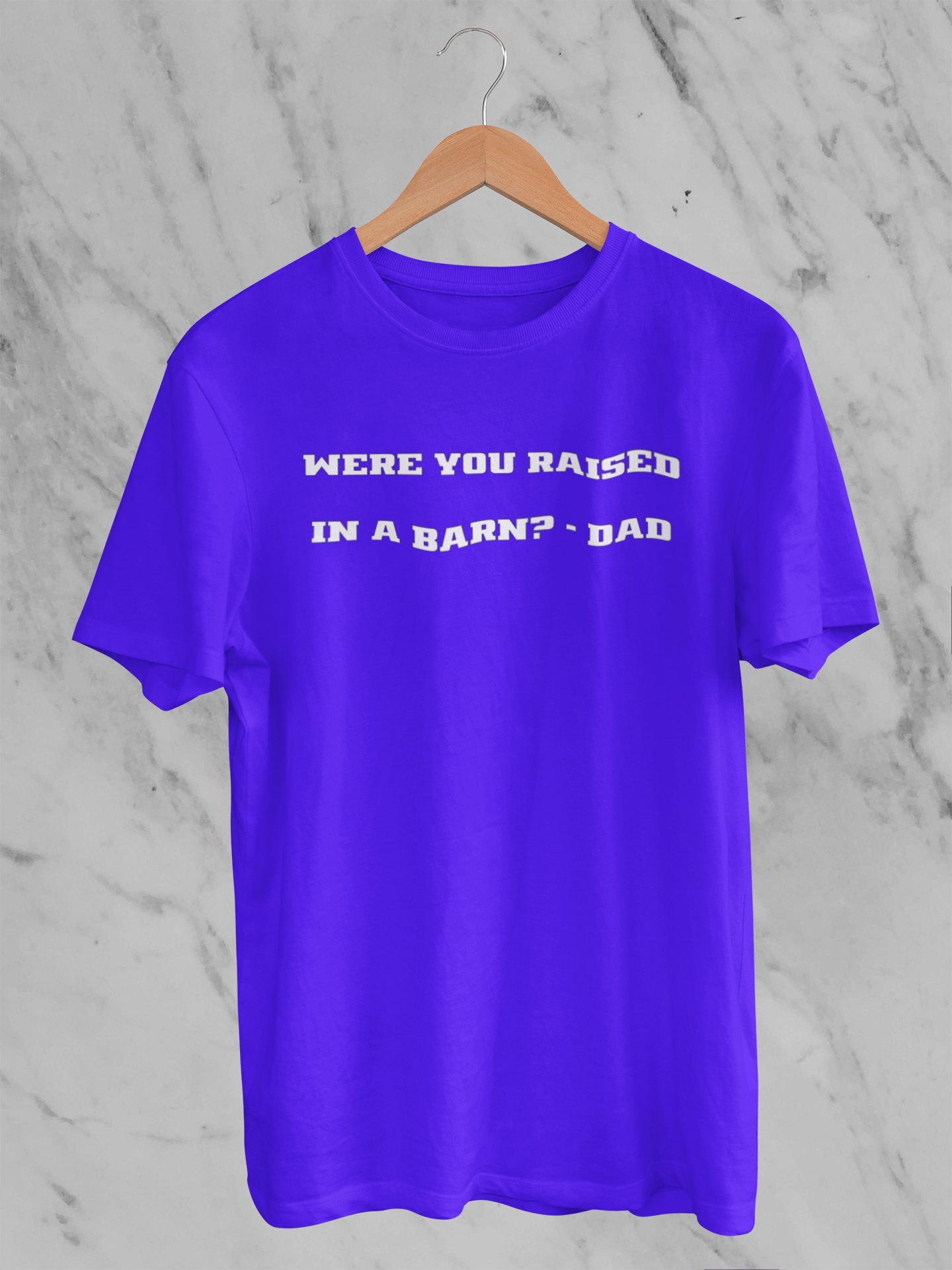 Were You Raised In A Barn - T-Shirt