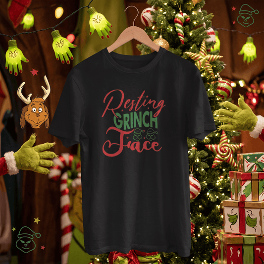 Resting Grinch Face - Merry Grinchmas