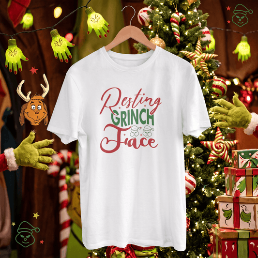 Resting Grinch Face - Merry Grinchmas