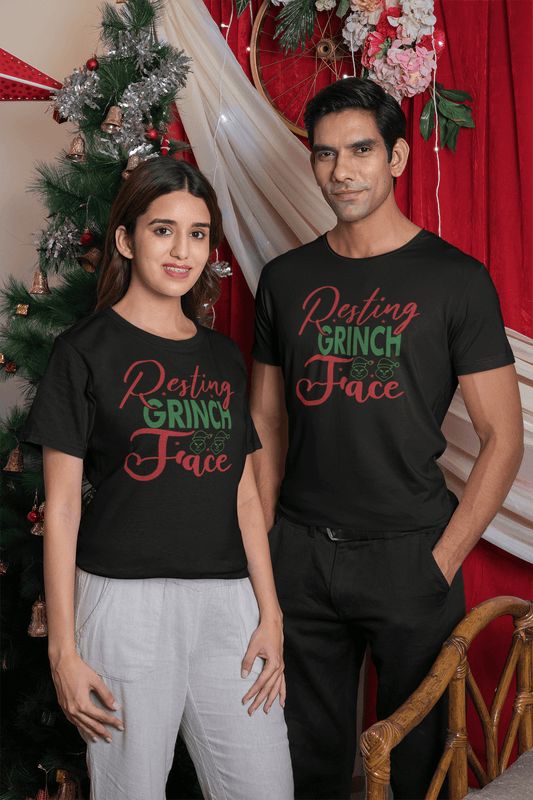 Resting Grinch Face - Unisex T-Shirt