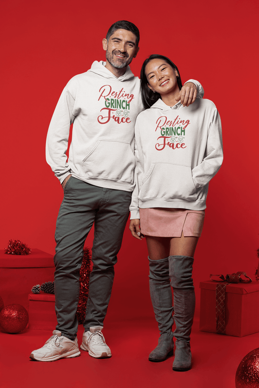 Resting Grinch Face - Hoodies