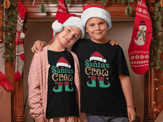 Santa's Crew - Kids T-Shirts