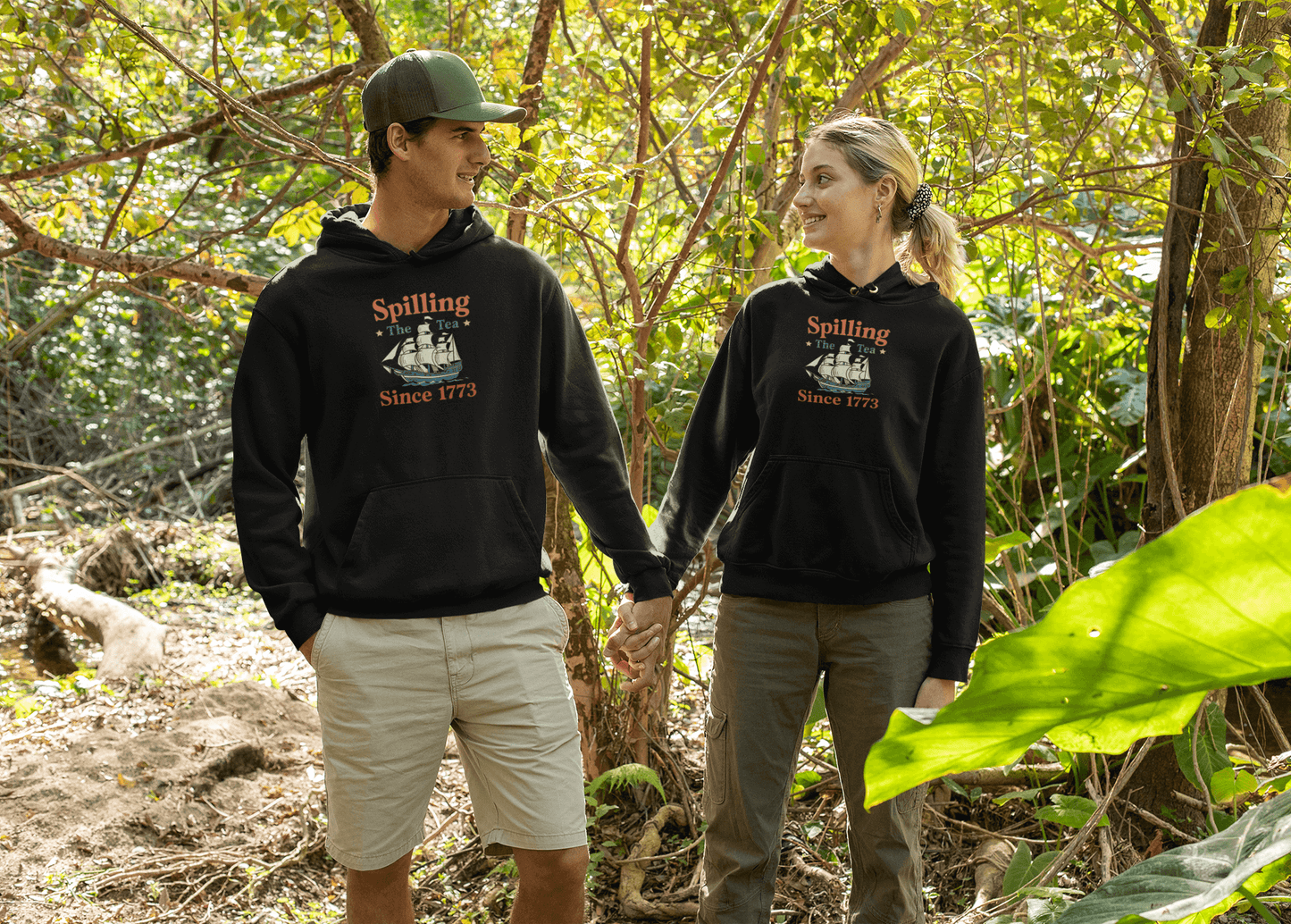 Spilling the Tea Since 1773 – Hoodie