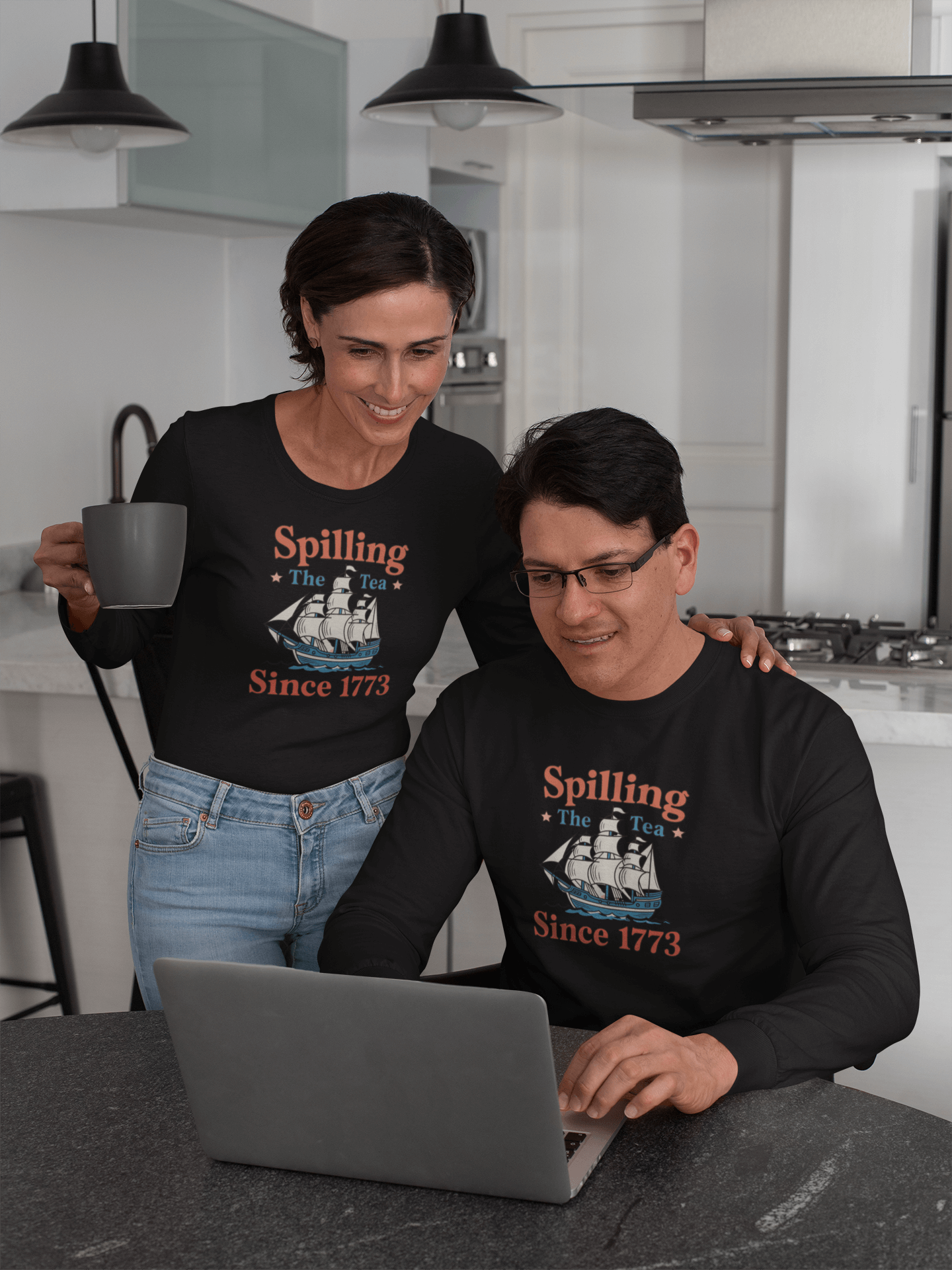 Spilling the Tea Since 1773  - Long Sleeve