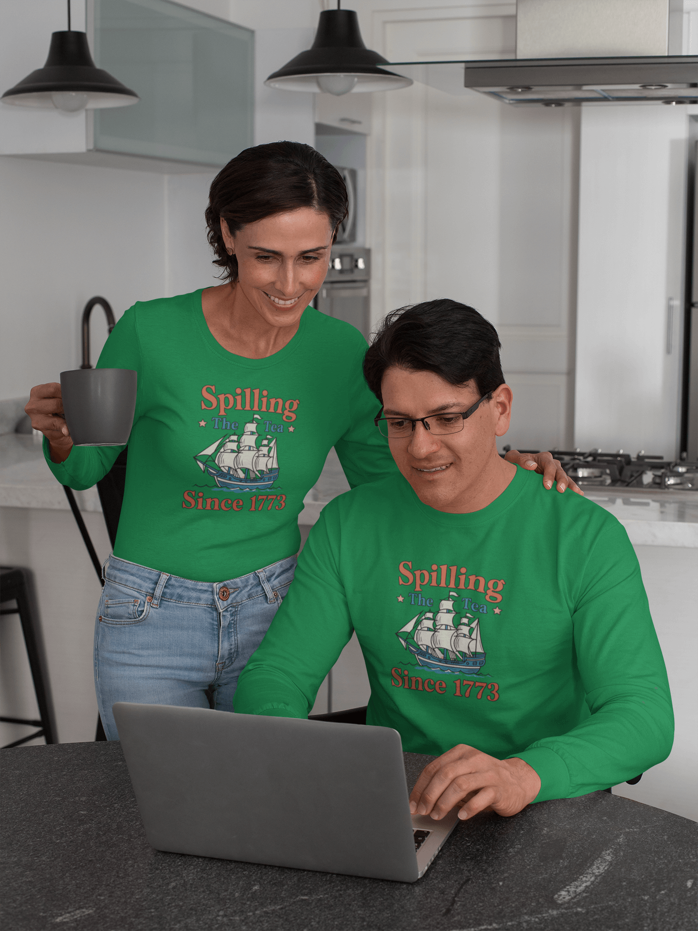 Spilling the Tea Since 1773  - Long Sleeve