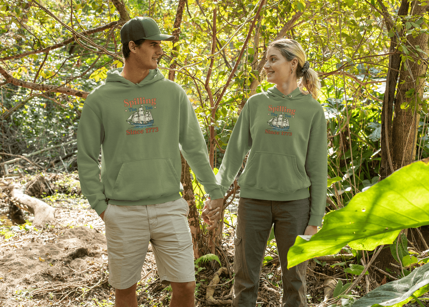 Spilling the Tea Since 1773 – Hoodie