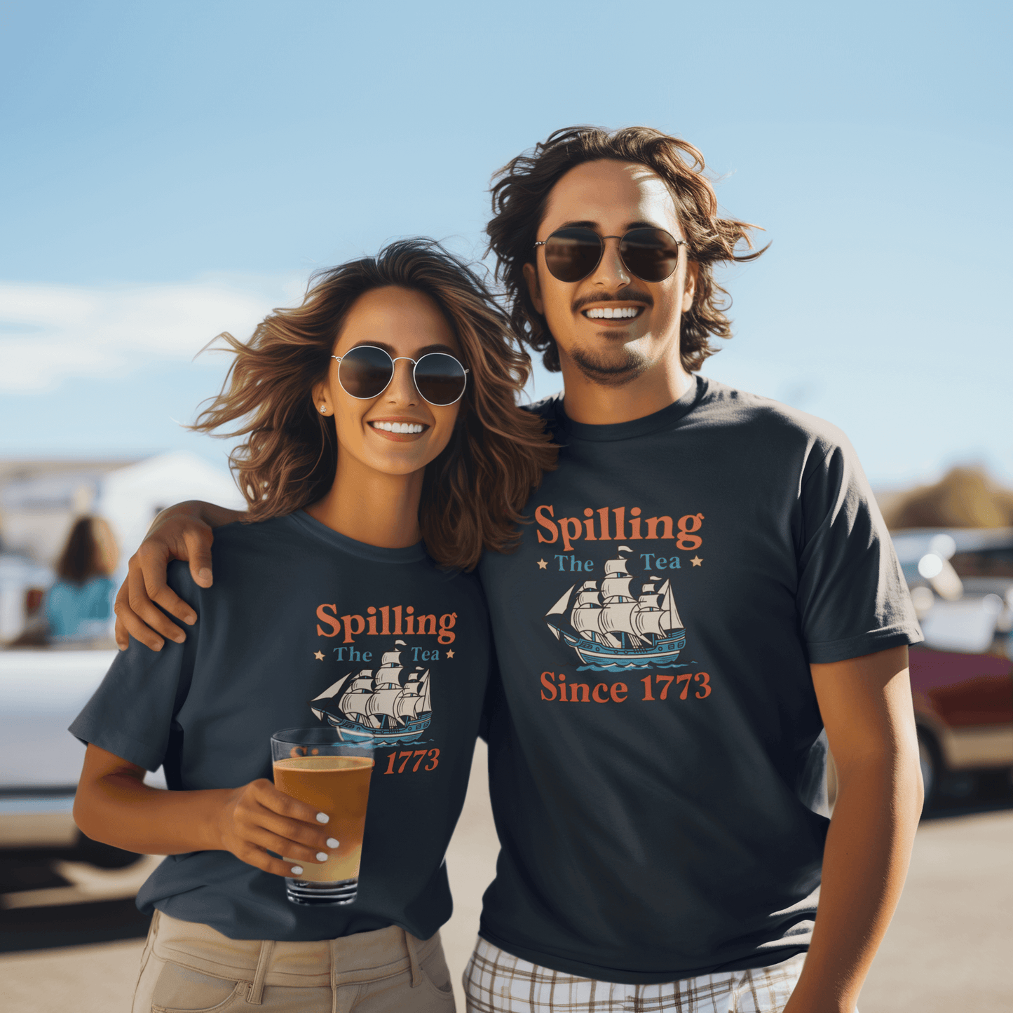 Spilling the Tea Since 1773 - Tee