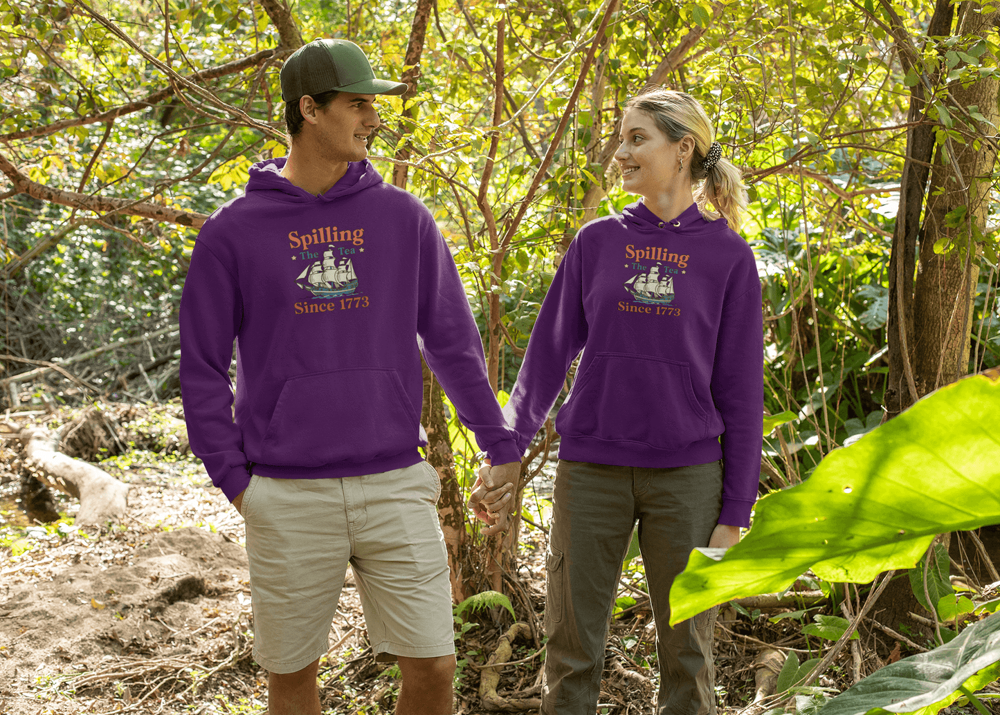 Spilling the Tea Since 1773 – Hoodie