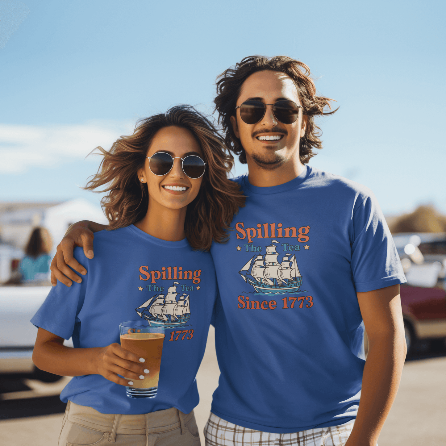 Spilling the Tea Since 1773 - Tee