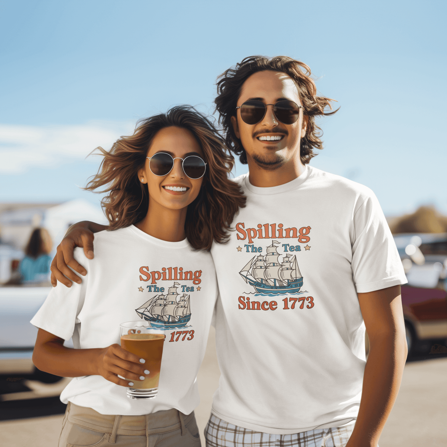 Spilling the Tea Since 1773 - Tee