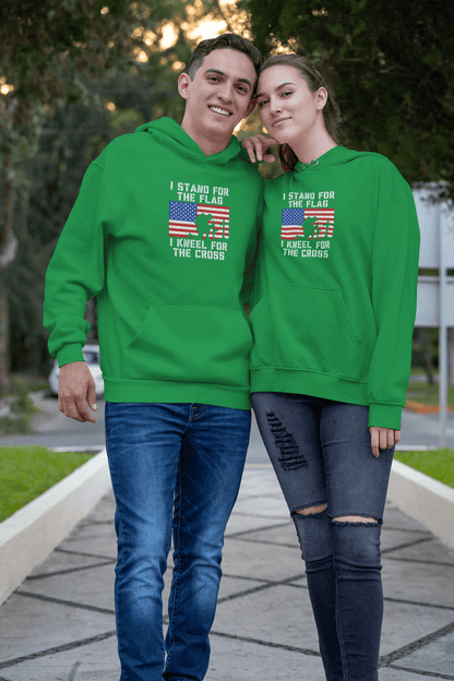 I Stand for the Flag, I Kneel for the Cross – Hoodie