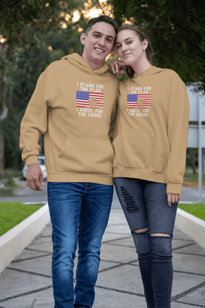 I Stand for the Flag, I Kneel for the Cross – Hoodie
