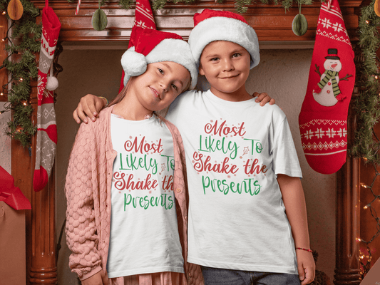 Most Likely To Shake Presents - T-Shirt