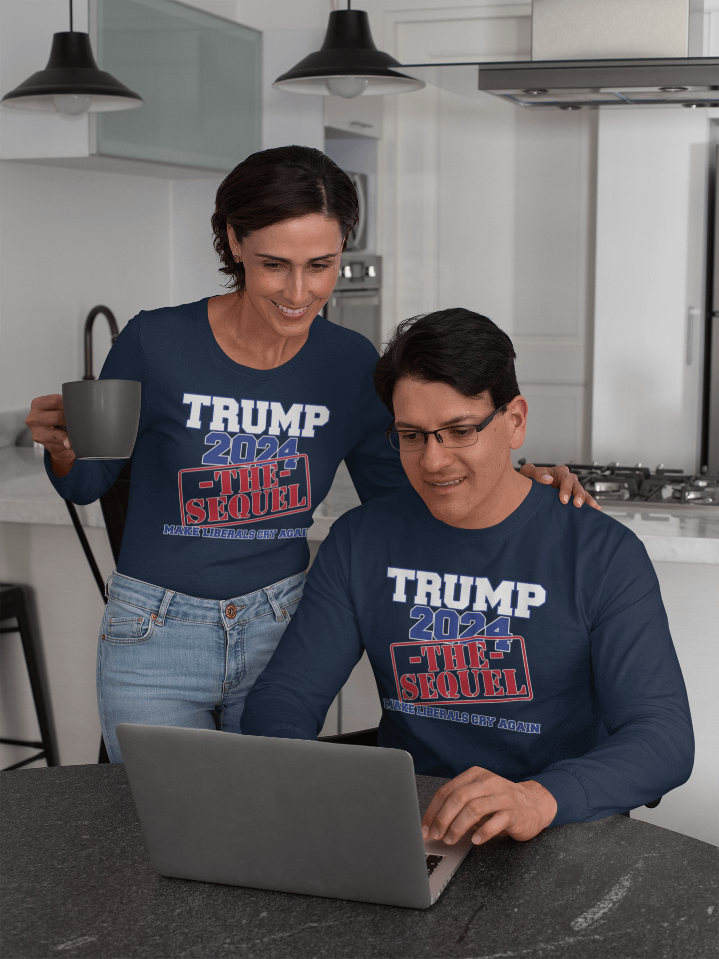 Trump: The Sequel. Make Liberals Cry Again - Long Sleeve