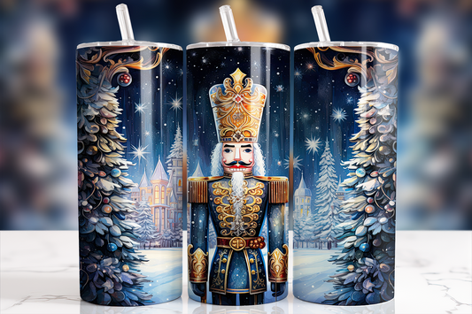 Blue Nutcracker - 20 Oz Tumbler