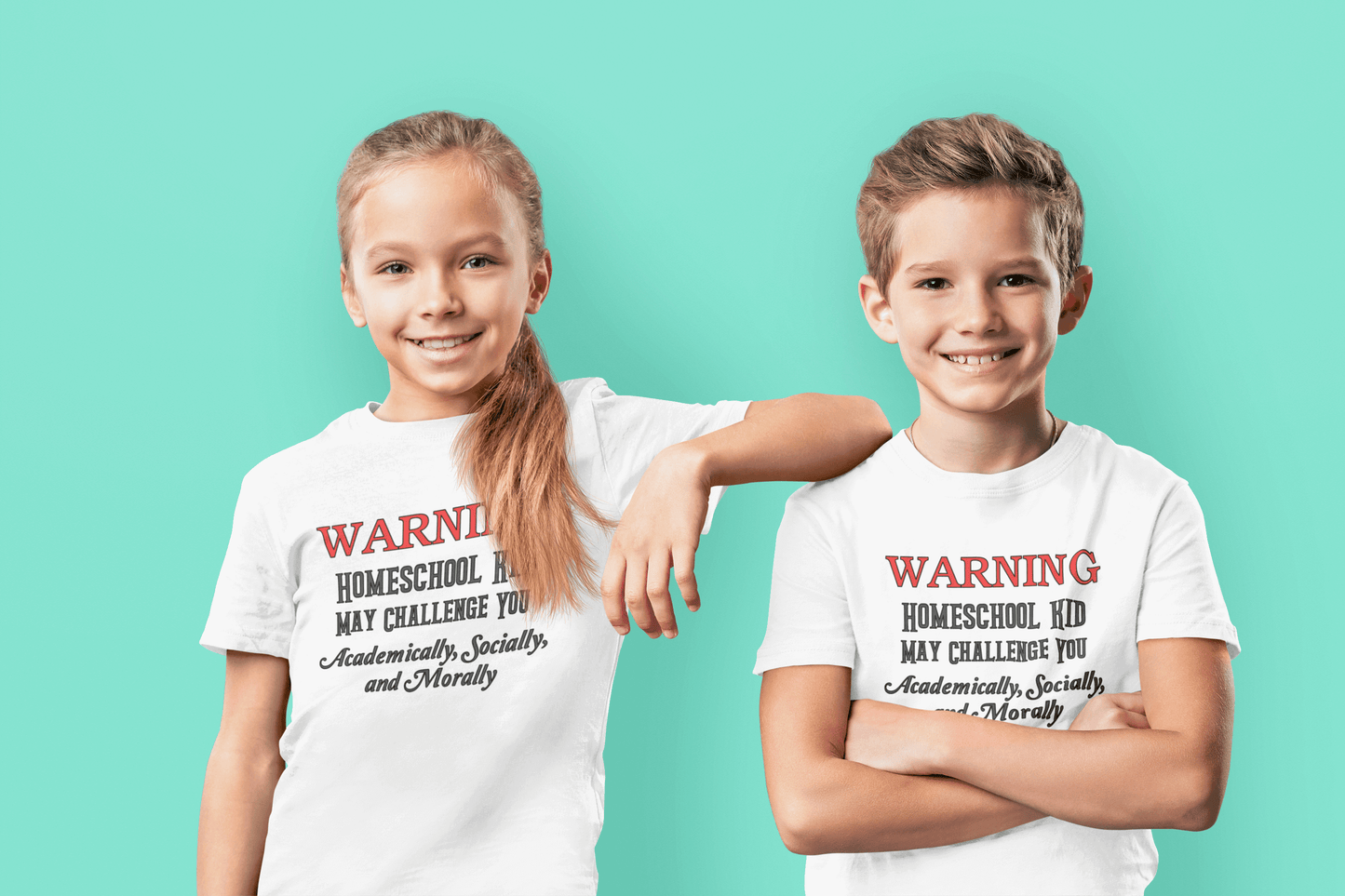 Warning Homeschool Kid Unisex Youth