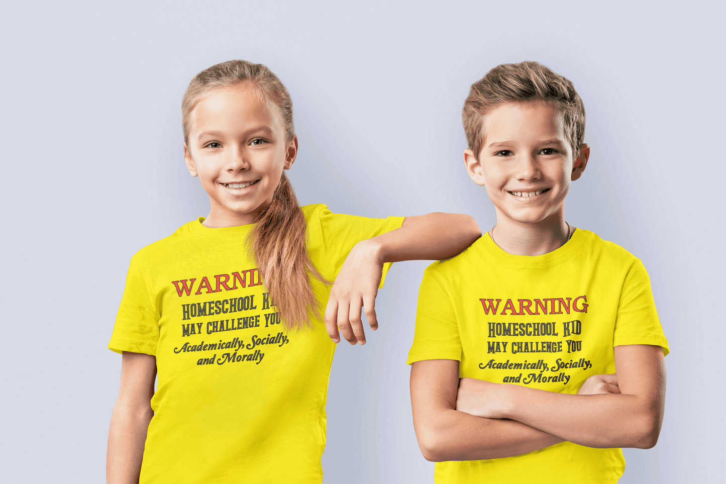 Warning Homeschool Kid Unisex Youth