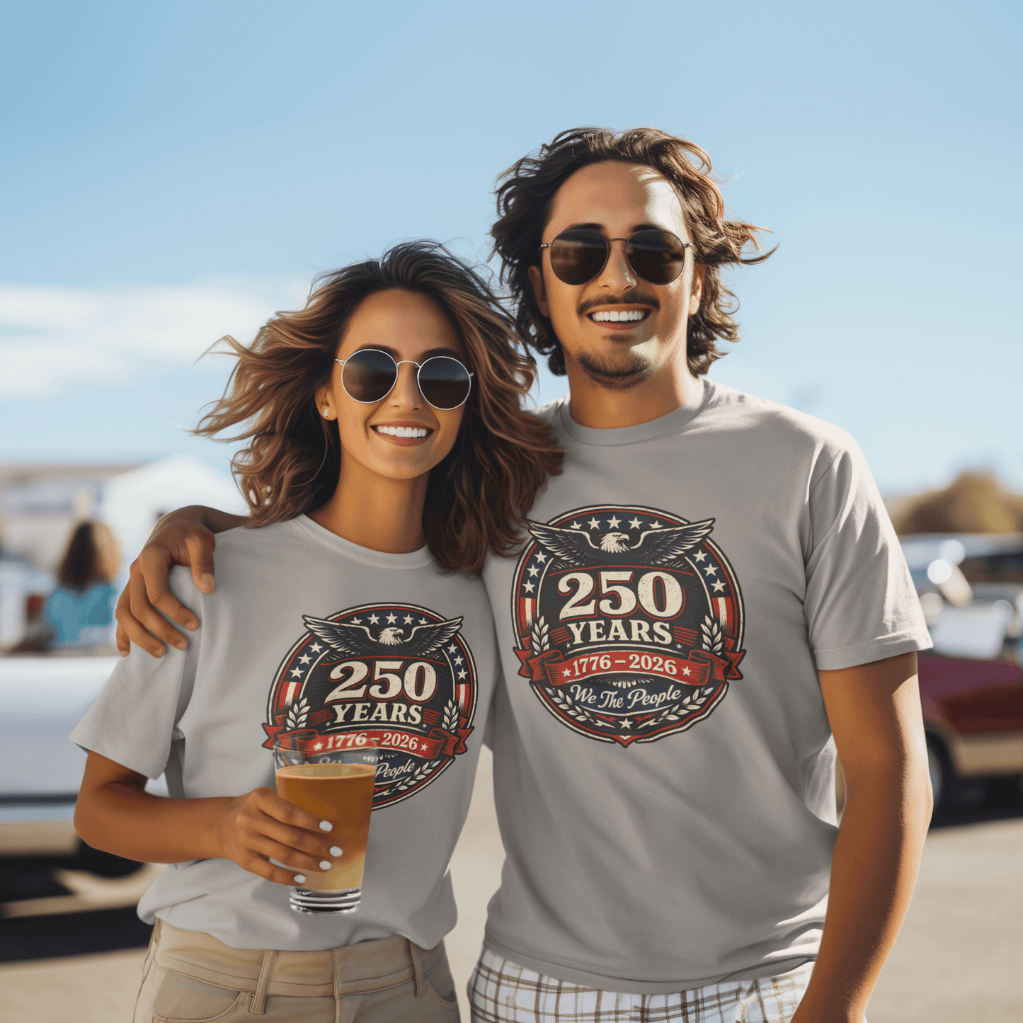 We The People: 250-Year Emblem Tee