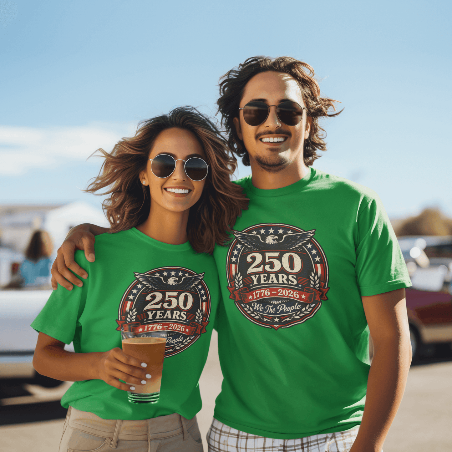 We The People: 250-Year Emblem Tee