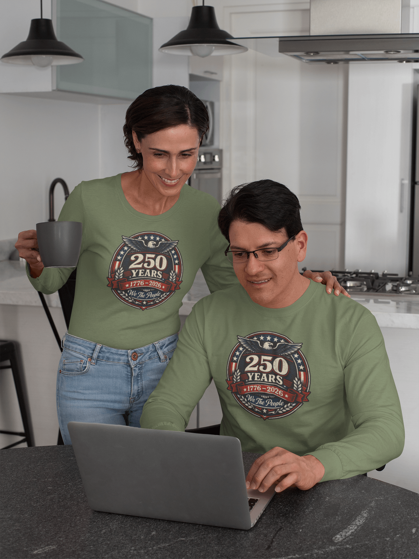 We The People: 250-Year Emblem - Long Sleeve Tee