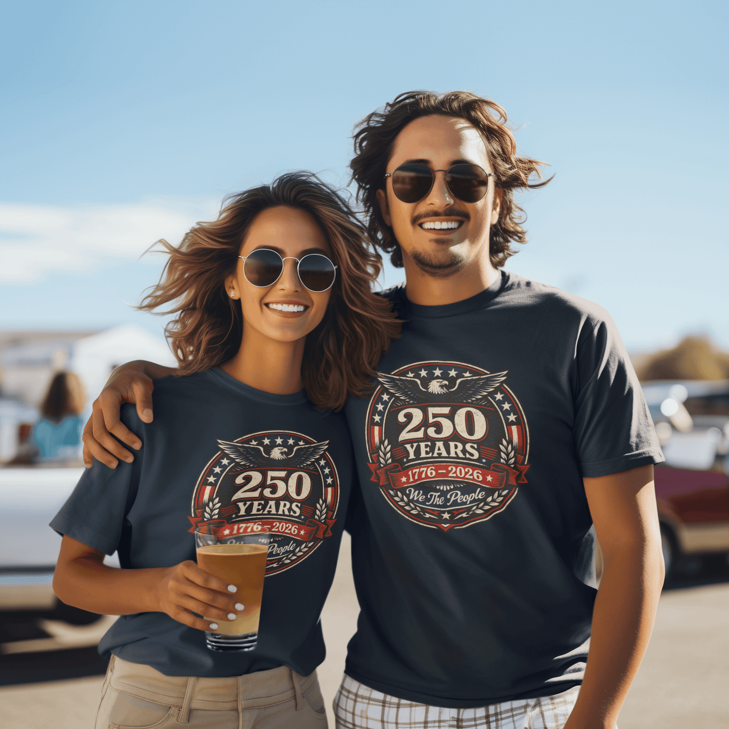 We The People: 250-Year Emblem Tee