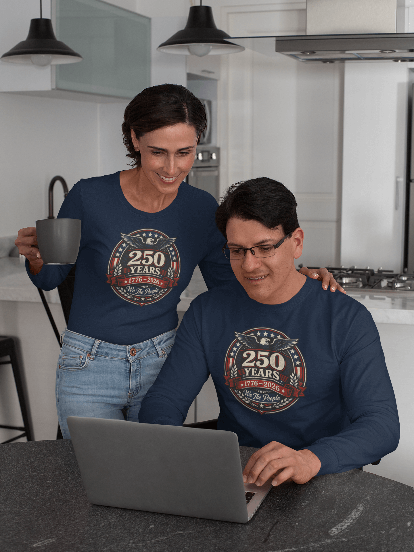 We The People: 250-Year Emblem - Long Sleeve Tee