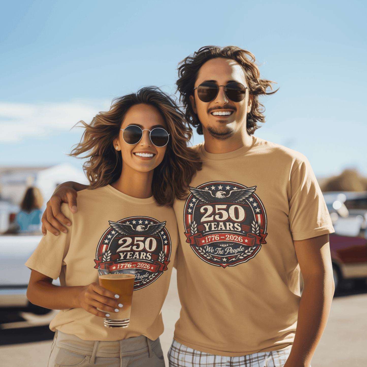 We The People: 250-Year Emblem Tee