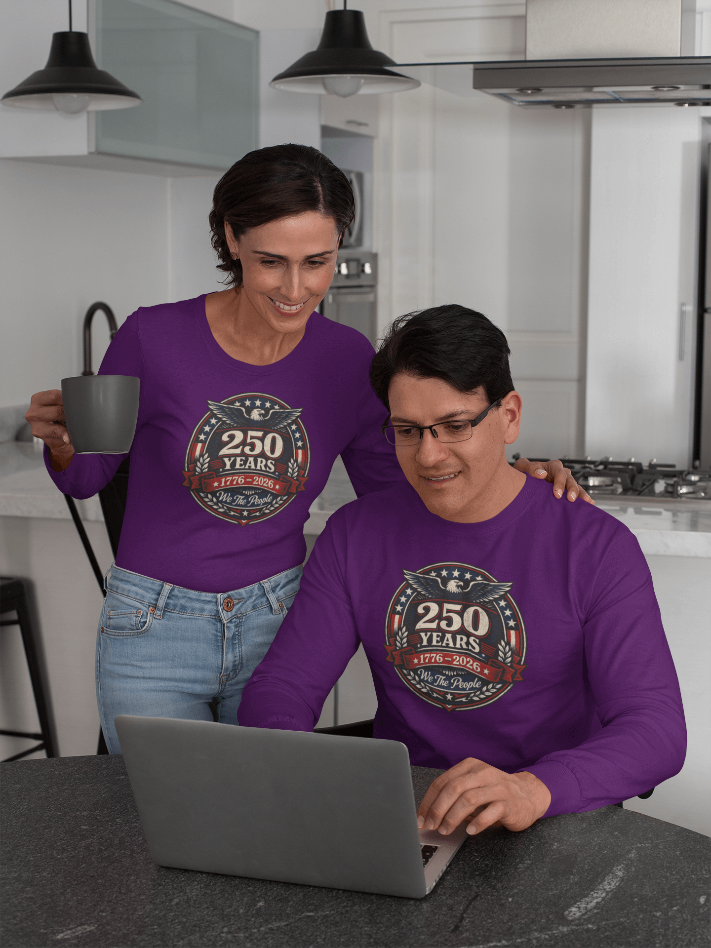 We The People: 250-Year Emblem - Long Sleeve Tee