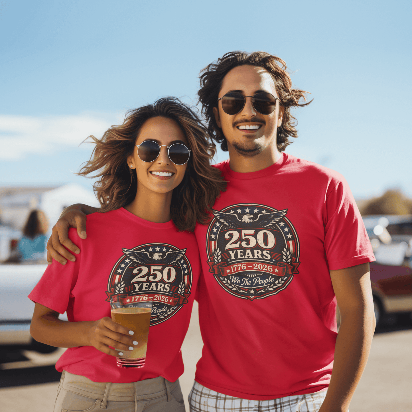 We The People: 250-Year Emblem Tee