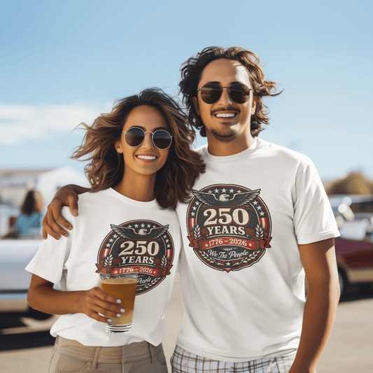 We The People: 250-Year Emblem Tee
