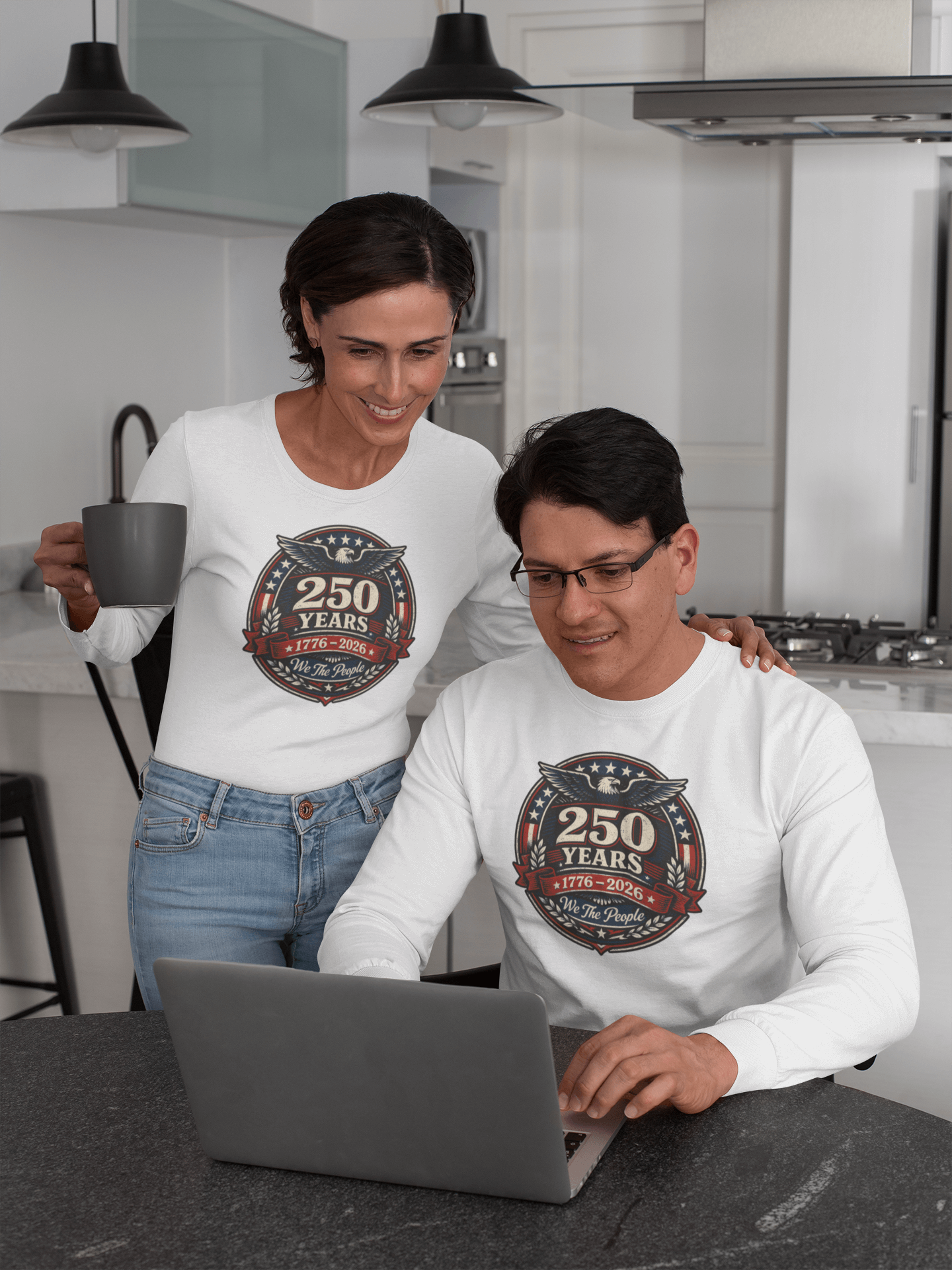 We The People: 250-Year Emblem - Long Sleeve Tee