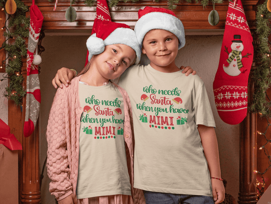 Who Needs Santa - MIMI - Kids T-Shirts