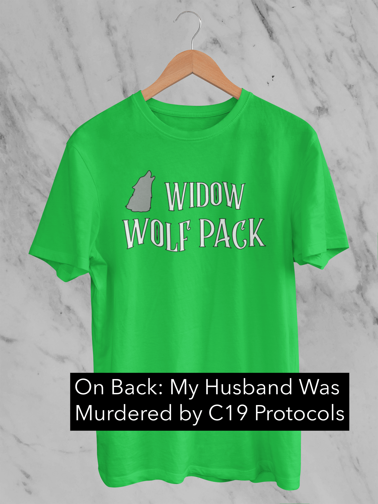 Widow Wolfpack - Husband Murdered by Protocols - Unisex / Classic T-Shirt