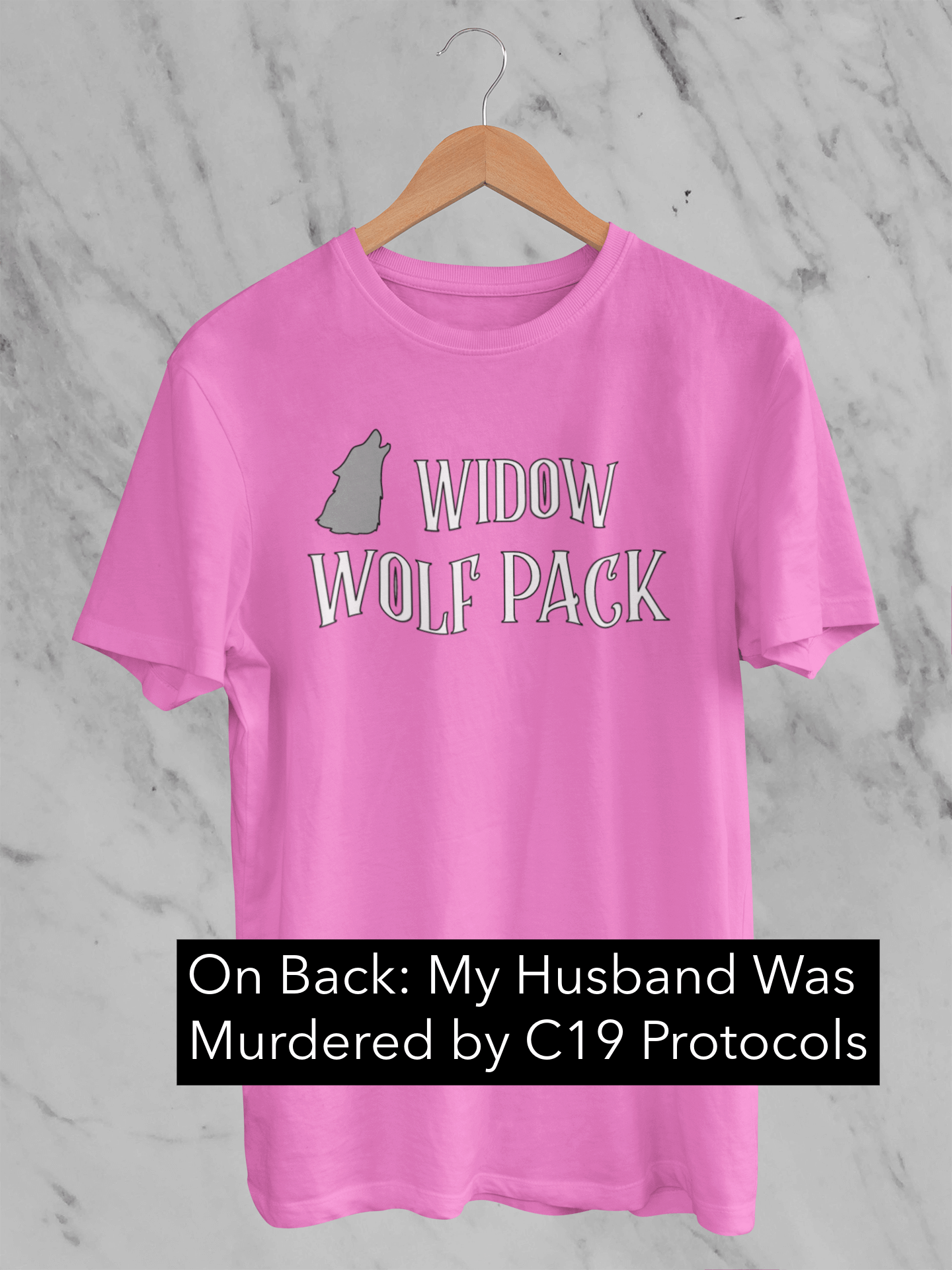 Widow Wolfpack - Husband Murdered by Protocols - Unisex / Classic T-Shirt