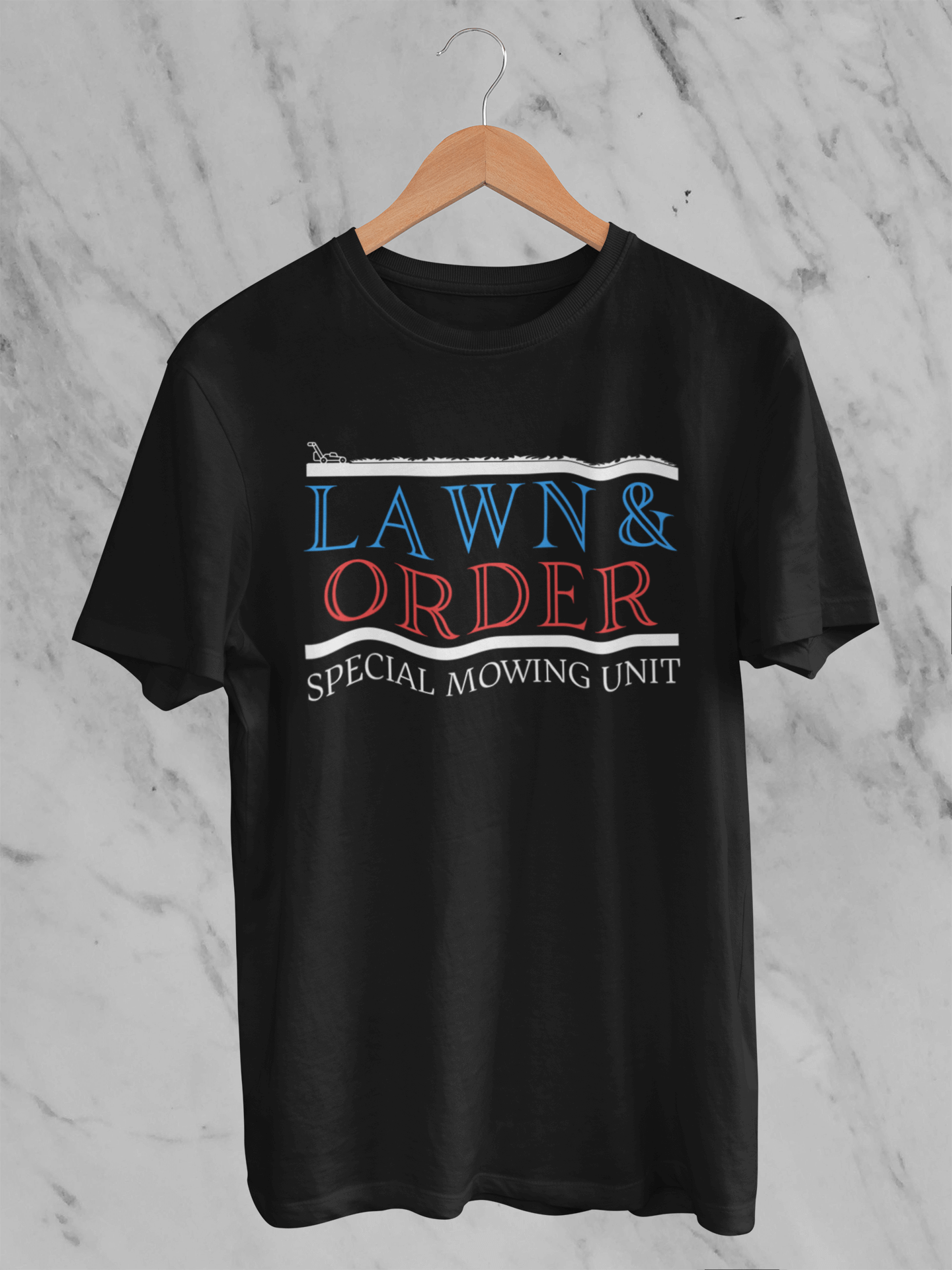 Lawn and Order - T-Shirt